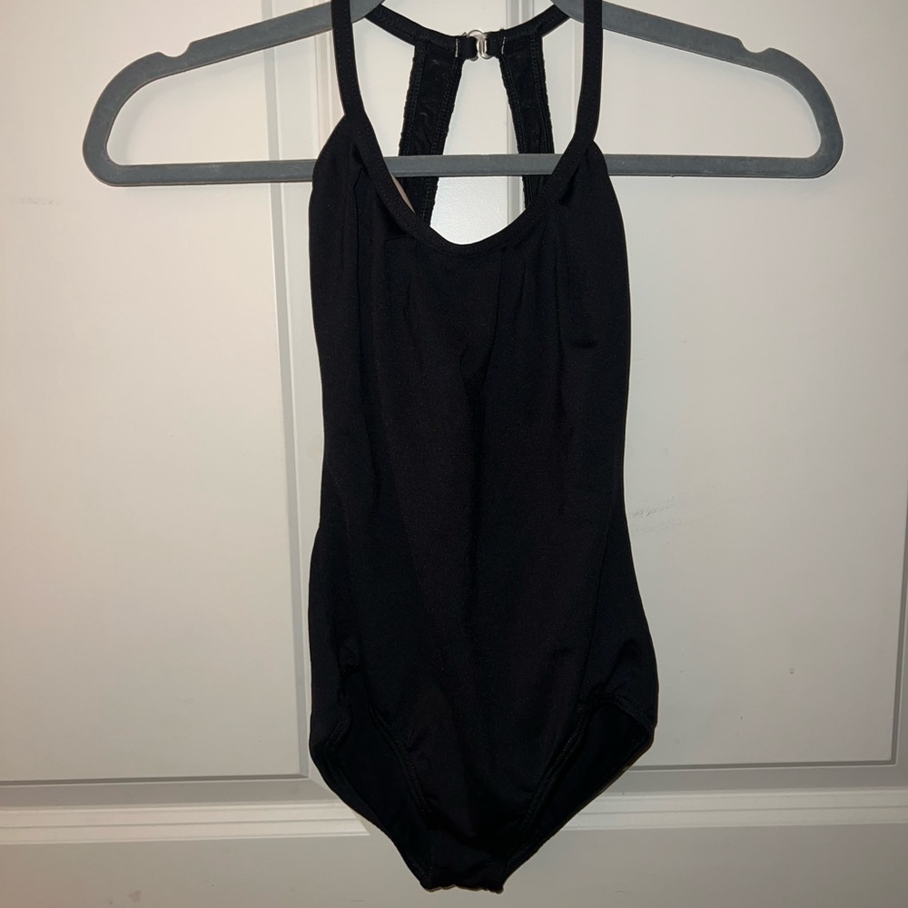 Black Dance Strap Leotard